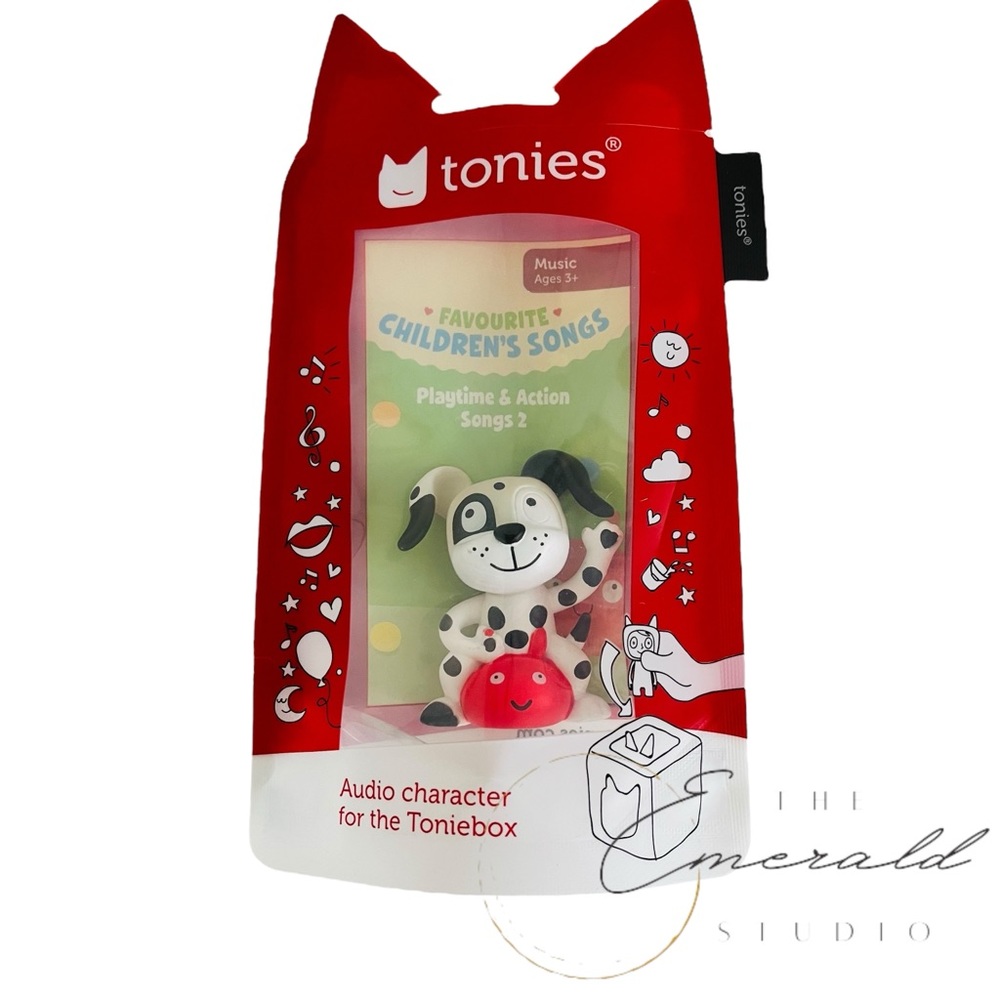 Tonies UK Favourite Children’s Playtime & Action Songs 2 Relaunch Puppy Tonie
